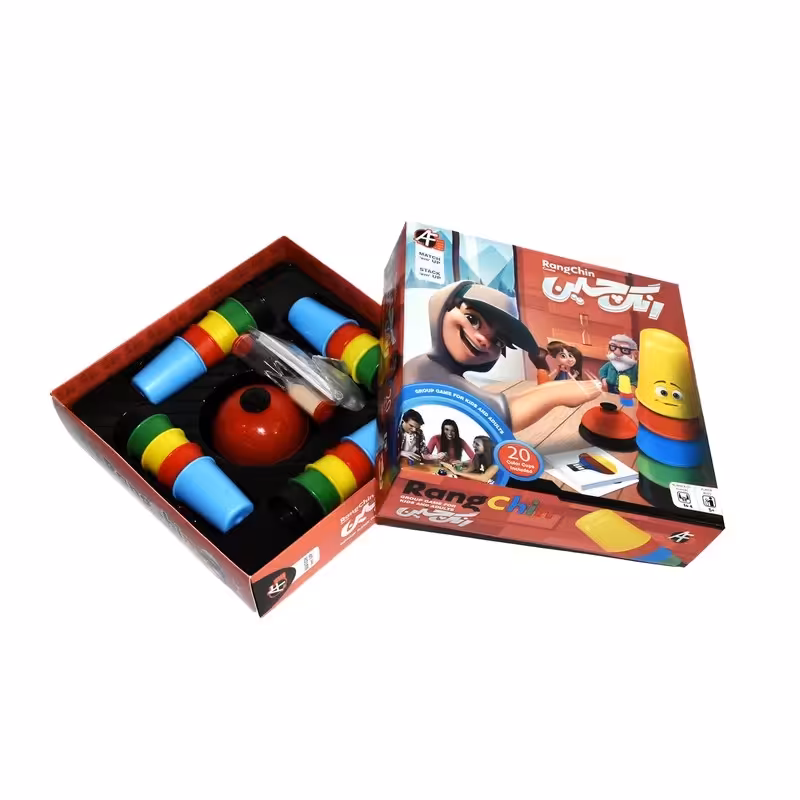 بازی فکری  رنگ چین سرگرمی رنگچین