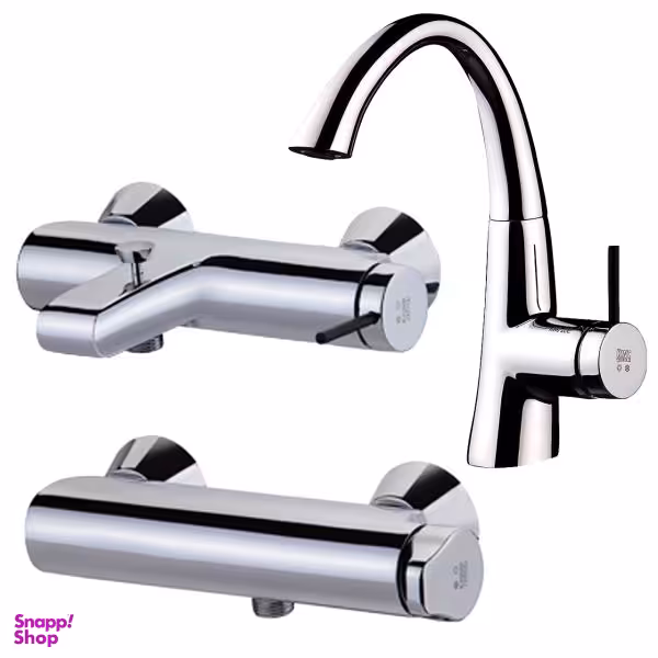 ست شیرآلات کی دبلیو سی مدل زو