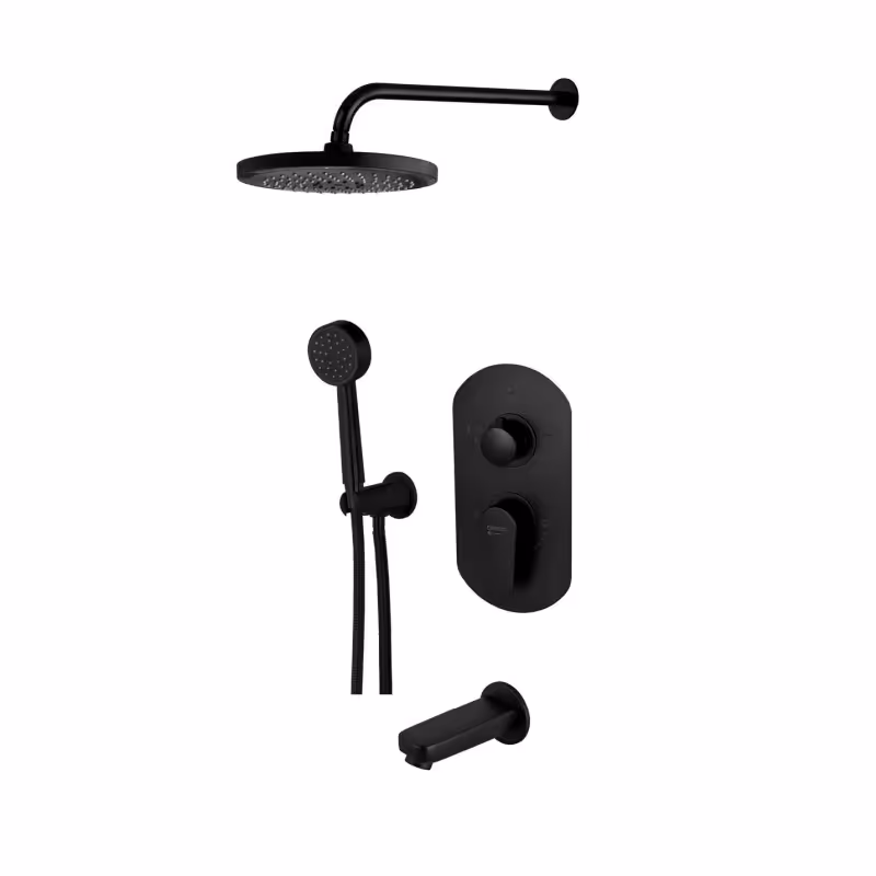 شیر دوش حمام توکار درخشان مدل هوفر تیپ 5