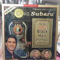 شامپو رنگ مو و رفع سفیدی مو سوبارو-Subaru Dexe Magic Black Hair Color Shampoo


