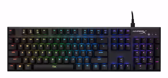 کیبورد گیمینگ هایپرایکس Hyper X Keyboard Alloy FPS RGB