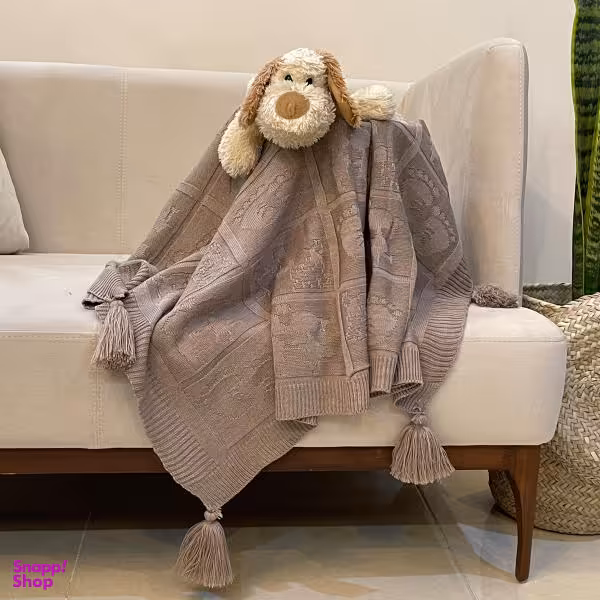 شال مبل مدل LONA سایز 100x100 سانتی متر