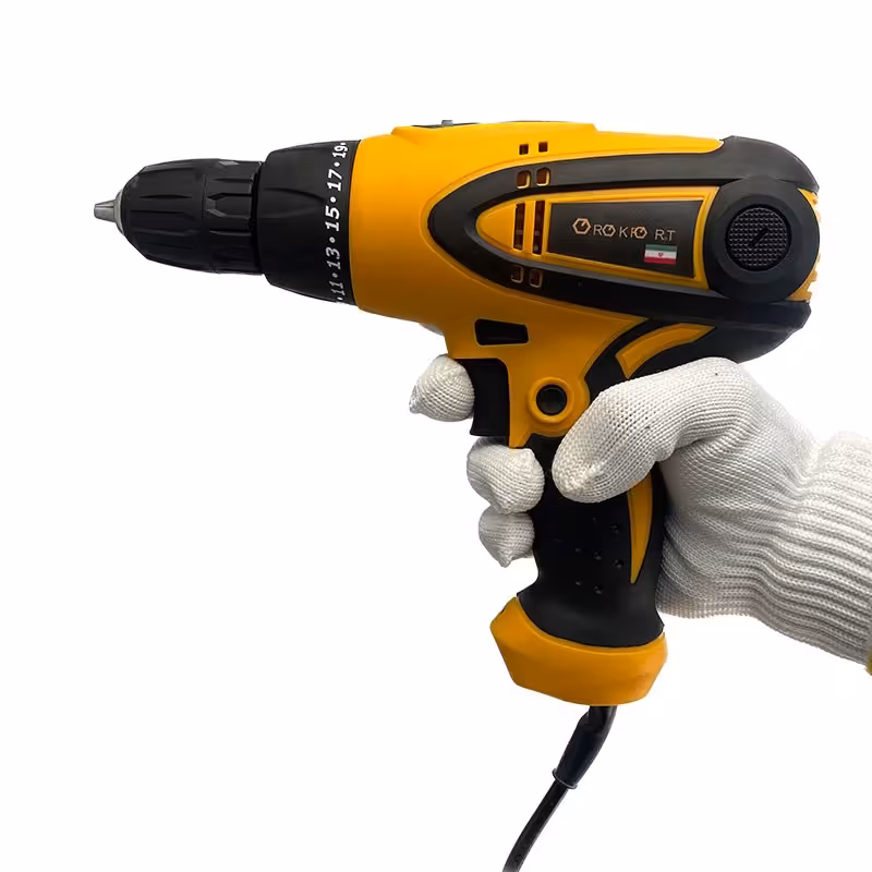 دریل پیچ گوشتی برقی راکفورت  10 میلی متر مدل RF-650W