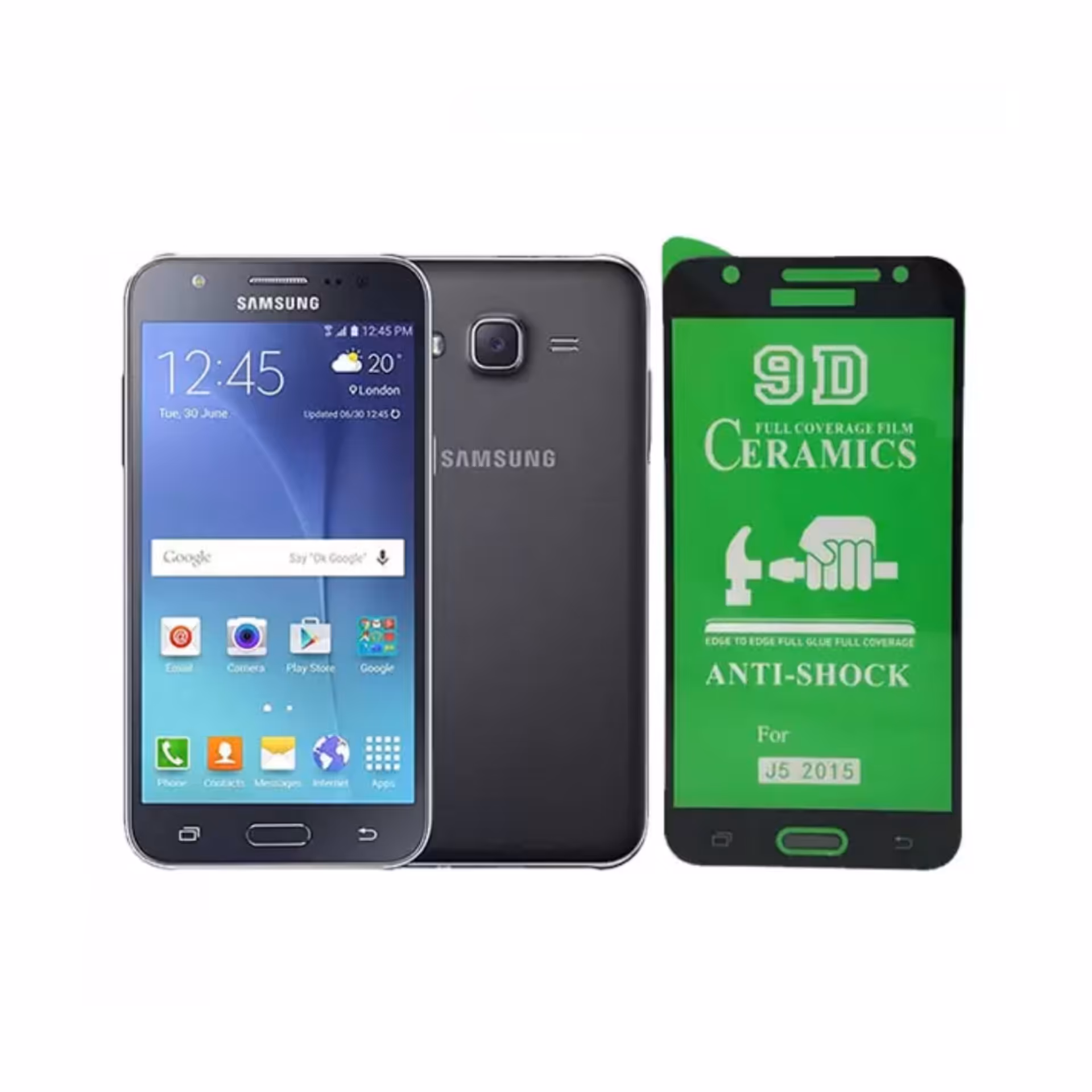 گلس - محافظ صفحه نمایش سرامیکی مناسب برای سامسونگ Samsung Galaxy J5 2015