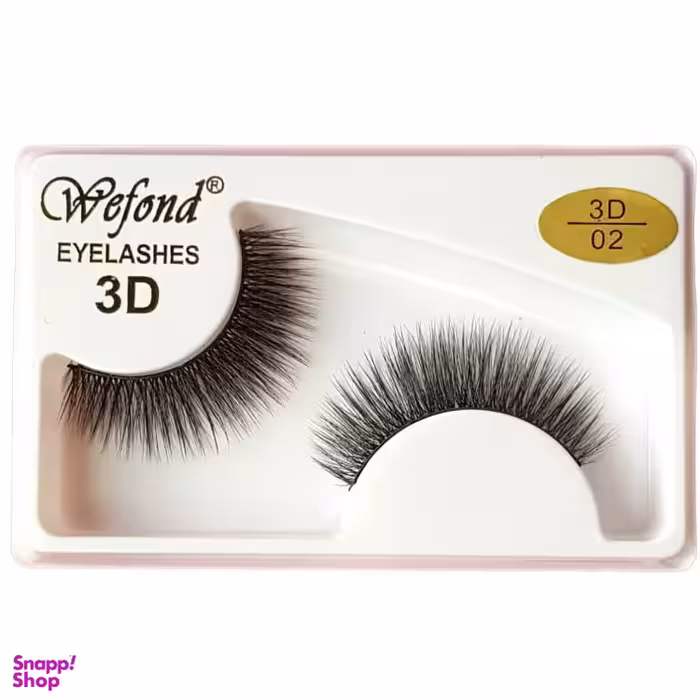 مژه مصنوعی ویفوند (Wefond) مدل 3D کد 02