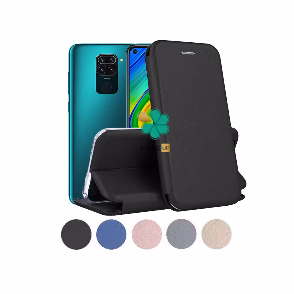 کیف گوشی چرمی کلاسوری مناسب شیائومی Redmi 10X 4G