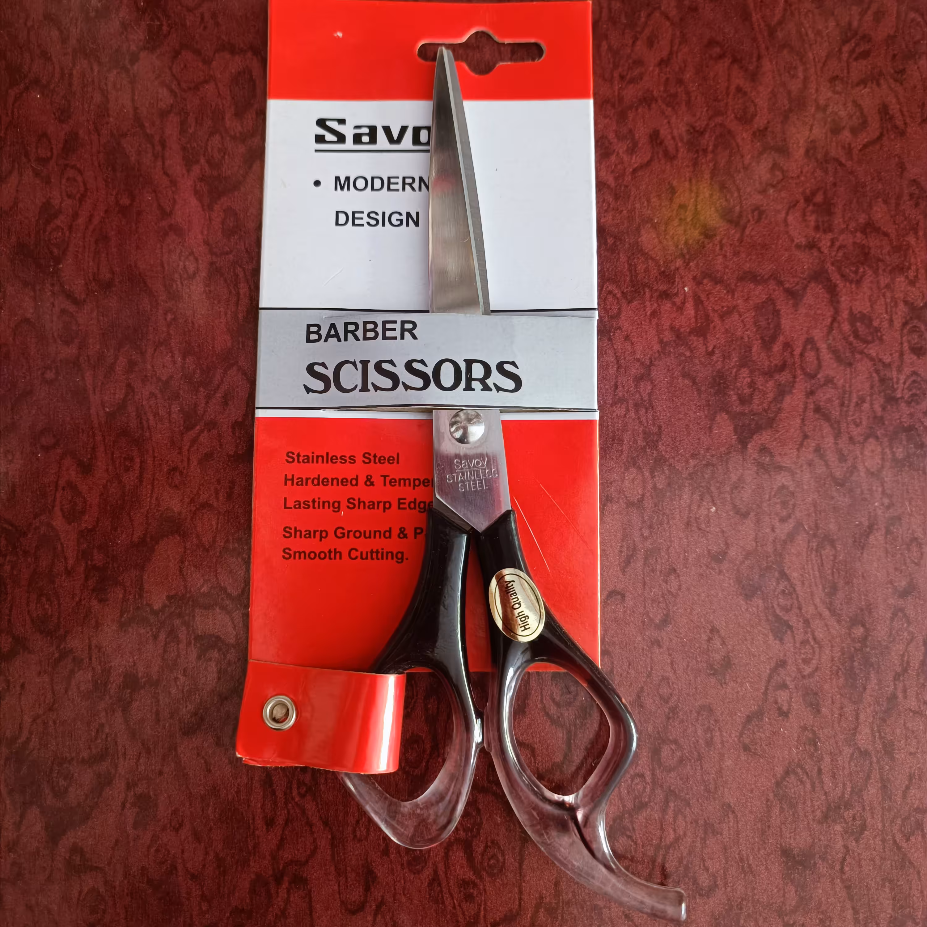 قیچی ساووی مدل Barber scissors 