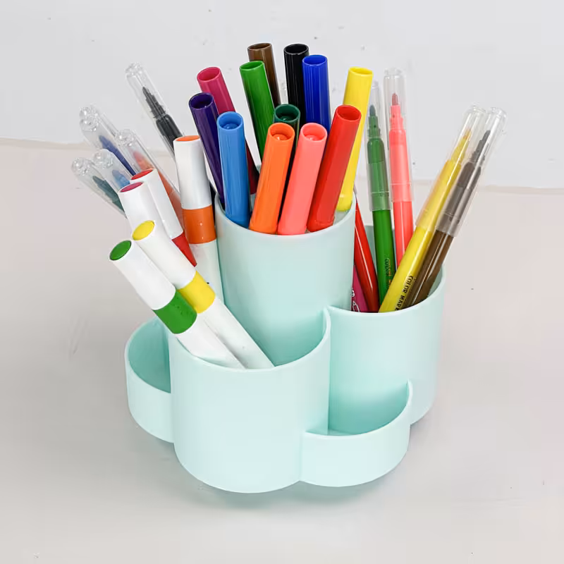 استند و جامدادی رومیزی رنگ نعنایی کد P/58924/C