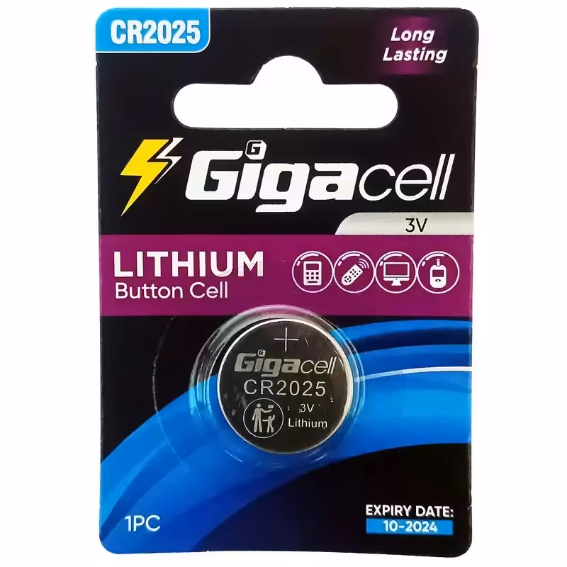 باتری سکه گیگاسل مدل CR2025