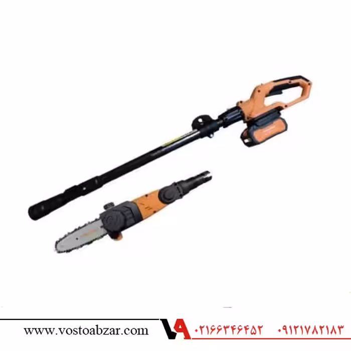 اره درخت بر شارژی تلسکوپی 20 ولت براشلس آنکور مدل DCS2