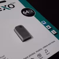 فلش بکسو 64 گیگ دارای گارانتی کد 303 استیل ضد آب ، ضد شوک ، ضد ضربه