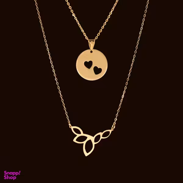 گردنبند طلا 18 عیار زنانه سانا گالری کد D9748