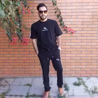 ست تیشرت شلوار لش بالنسیاگا رنگ مشکی