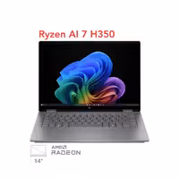 لپ تاپ اچ پی اومنی بوک اولترا مدل HP OmniBook X Flip 14-fk0001AU  Ryzen AI 7 H350 32G 1T OLED 2.8K 120Hz 2025