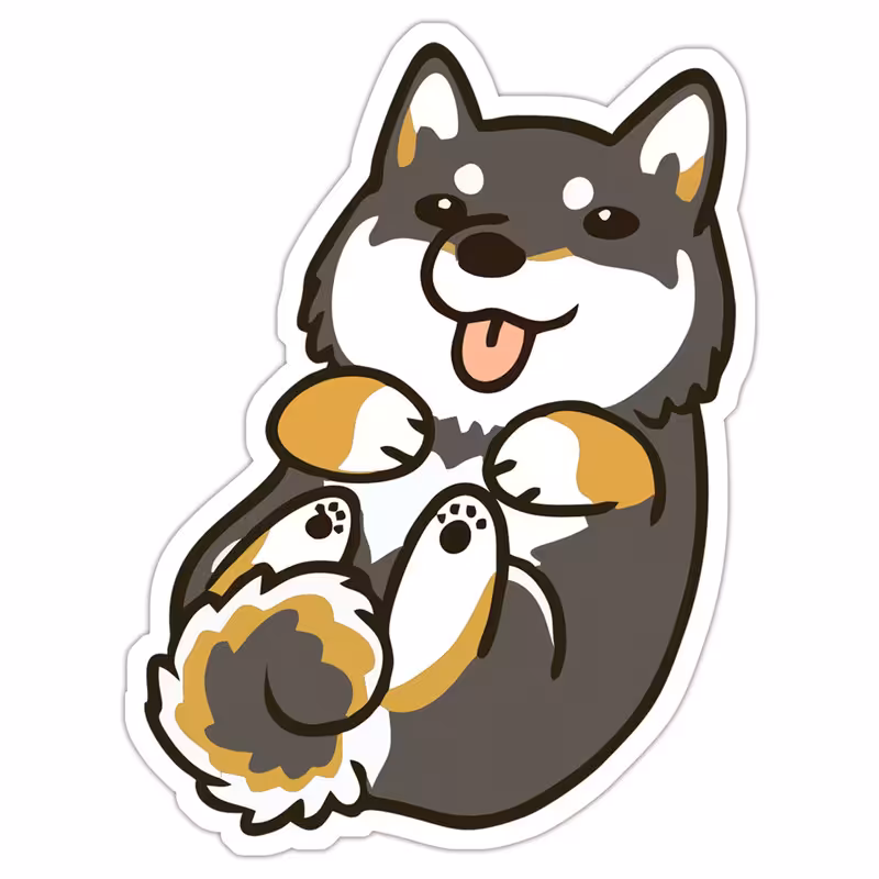 استیکر لپ تاپ طرح حیوان خانگی مدل pt05