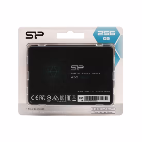 اس اس دی اینترنال SATA3.0 سیلیکون پاور مدل Ace A55 ظرفیت 256 گیگابایت