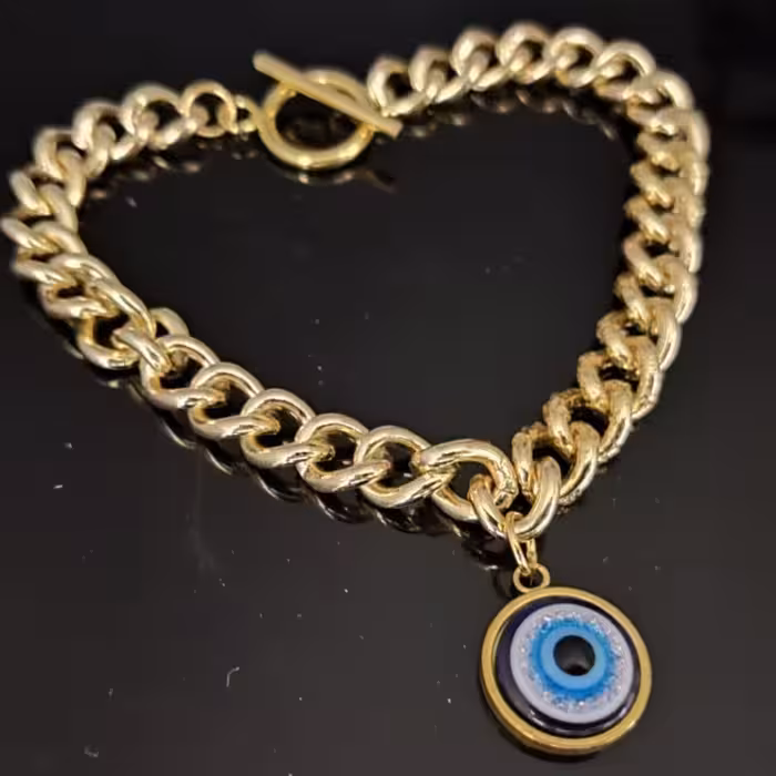 دستبند استیل چشم نظر