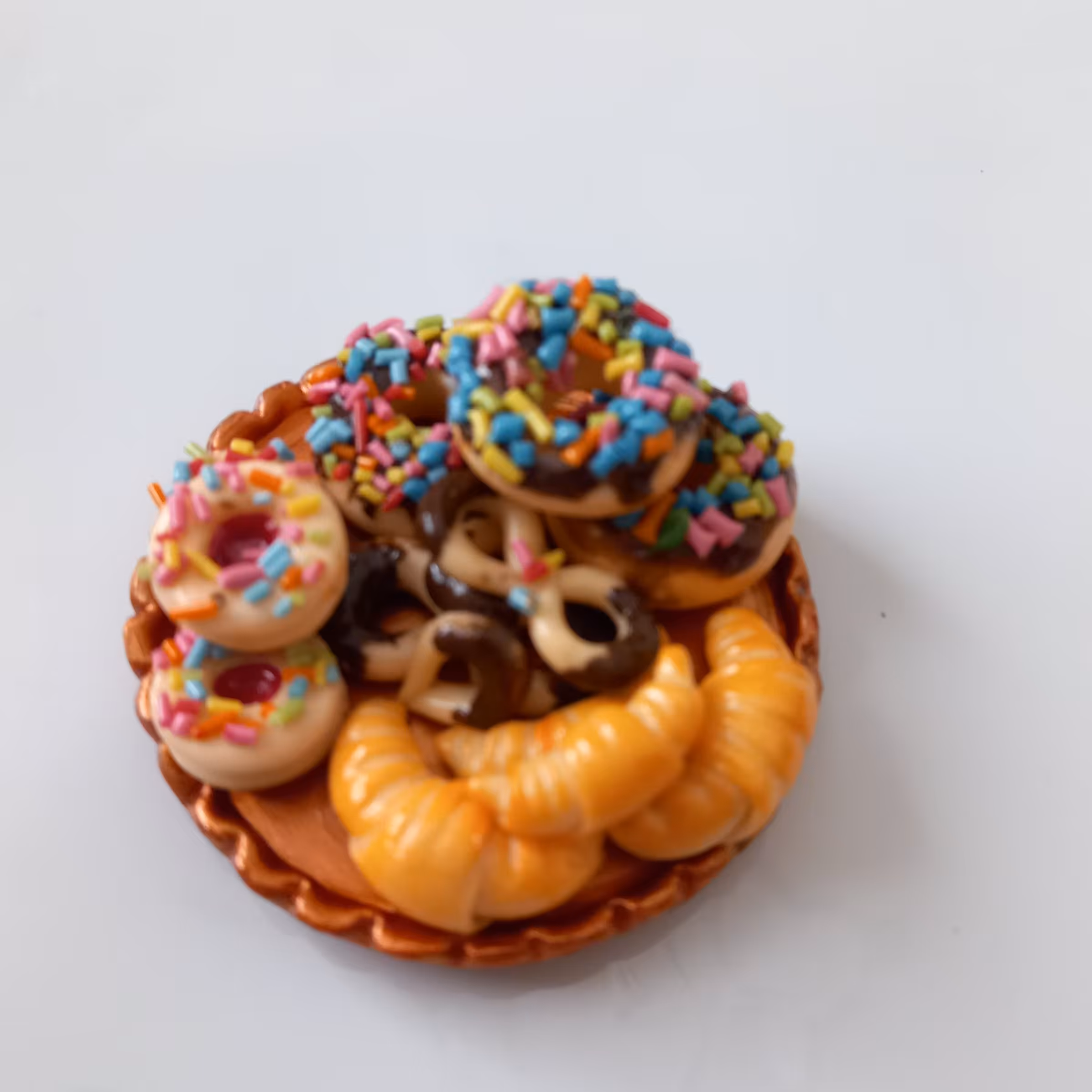 سینی شیرینی، خمیر ایتالیایی، دستساز ، مناسب برای تزئین