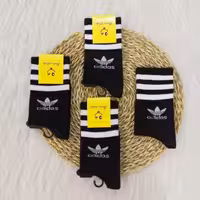 12 جفت جوراب سه خط طرح آدیداس