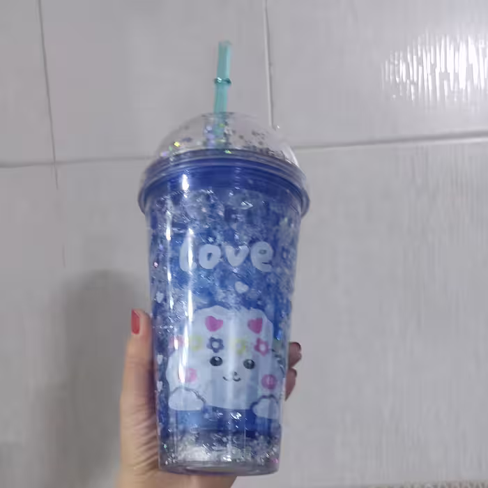 لیوان اسموتی چراغی سه حالته