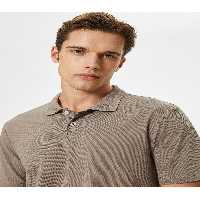 تی شرت یقه پولو چند رنگ مردانه پنبه آستین کوتاه SLIM T POLO YAKA Koton