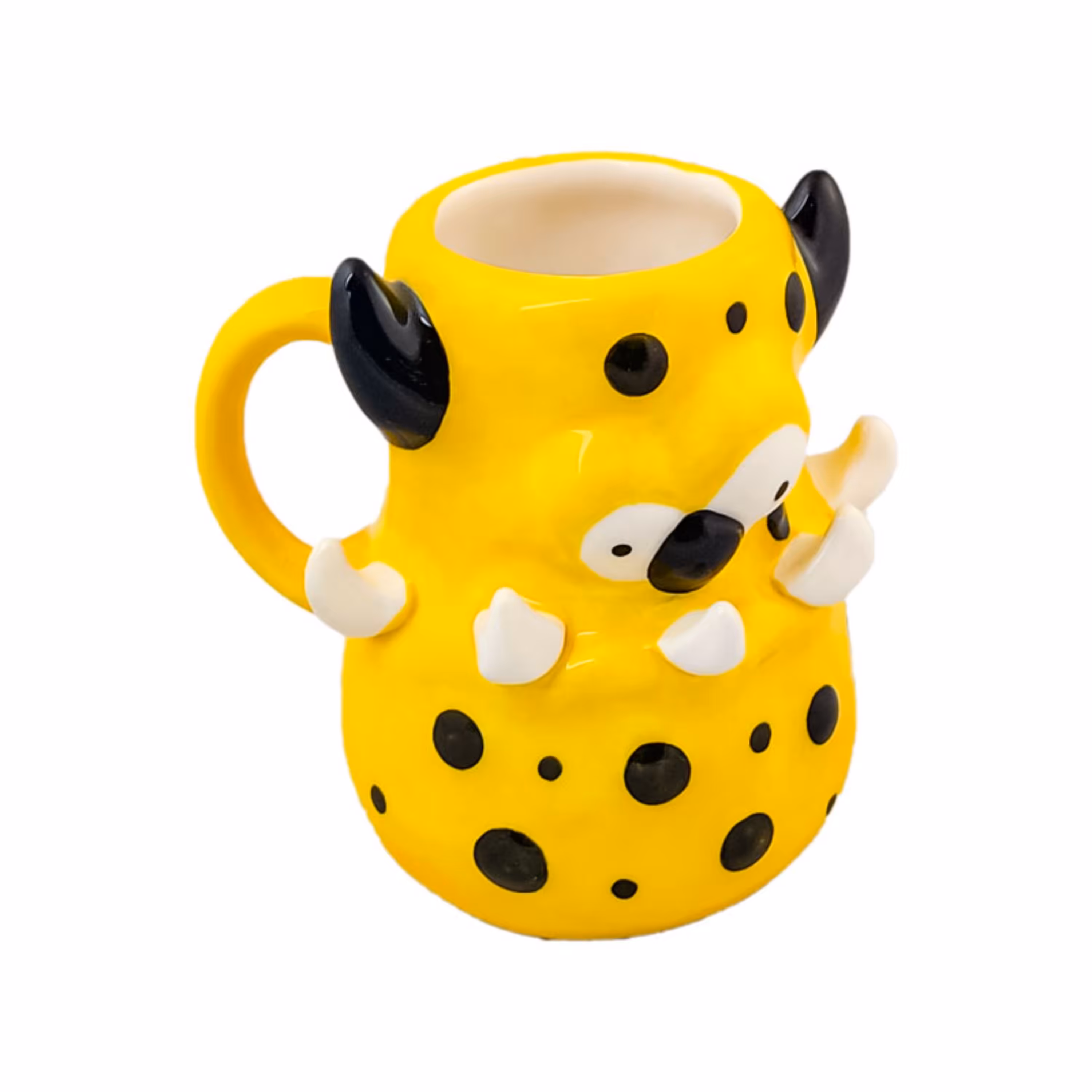 ماگ فانتزی هیولا عصبانی طرح دیزنی برند لولولند رنگ زرد کد 39004