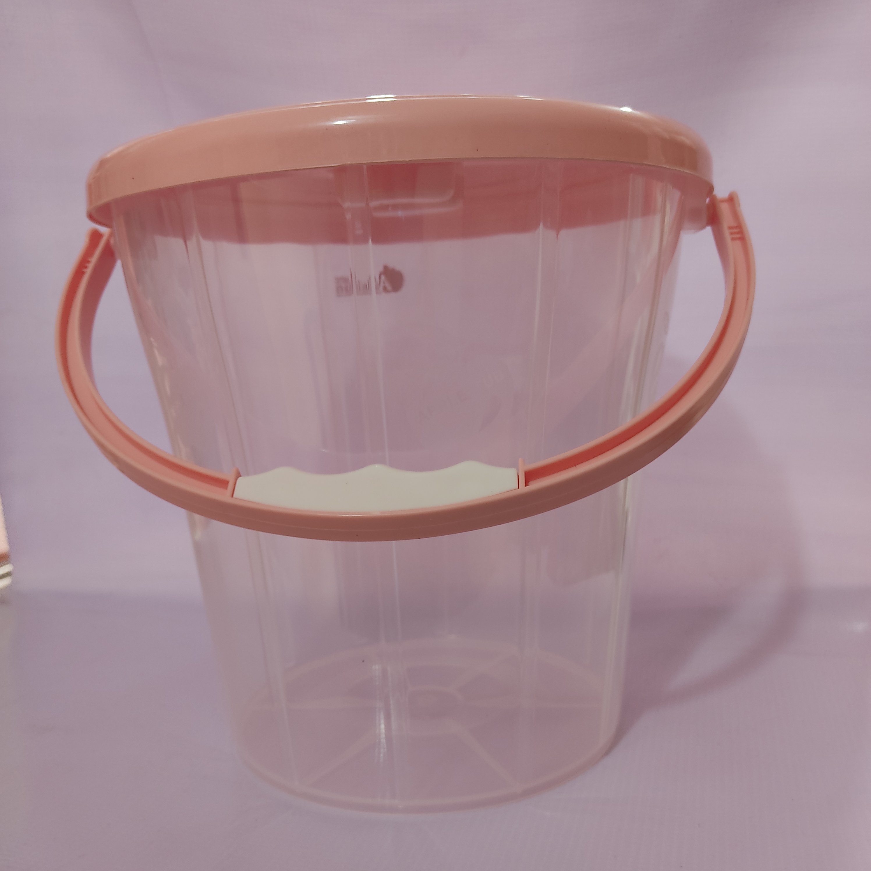 سطل شفاف 7کیلویی