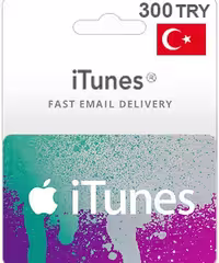 گیفت کارت آیتونز 300 لیر ترکیه