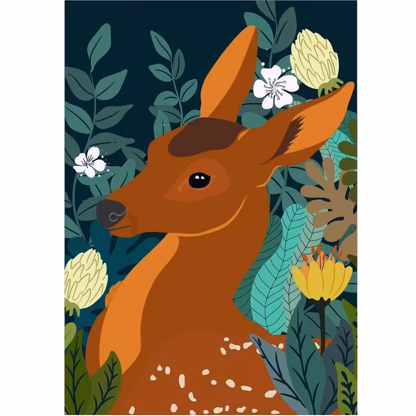 دفتر 100 برگ جلد گلاسه ضخیم 260 گرم، فنری با اندازه A4. یک لایه طلق شفاف محافظ جلد . طرح آهو