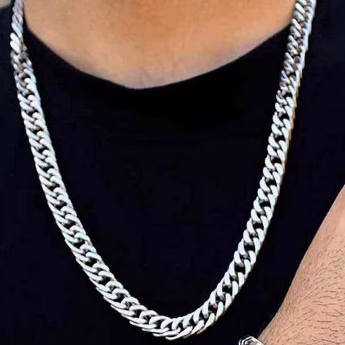 زنجیر مردانه کارتیر استیل مدل g-17