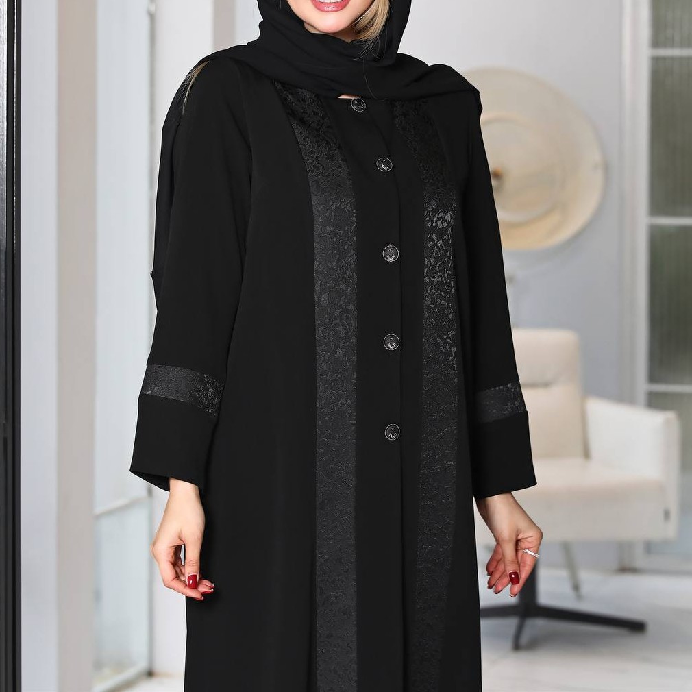 مانتو مجلسی کریشه و ژاکارد کیفیت تضمینی و درجه یک فقط سایز 44 قد 115