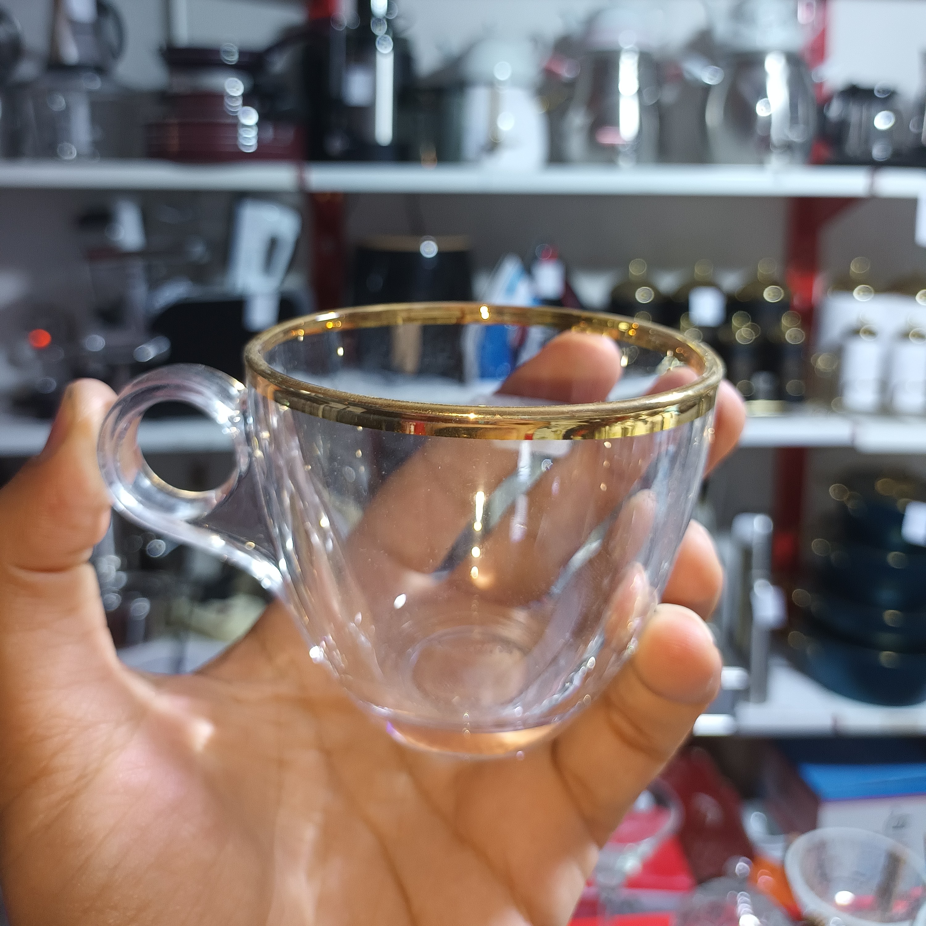 استکان لب طلا چری