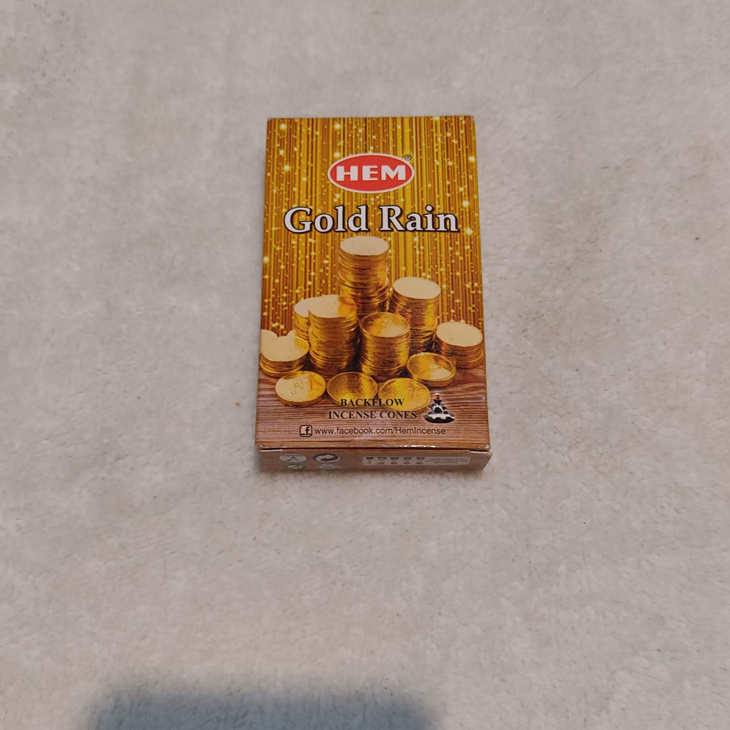 عود آبشاری ثروت gold rain  Hem