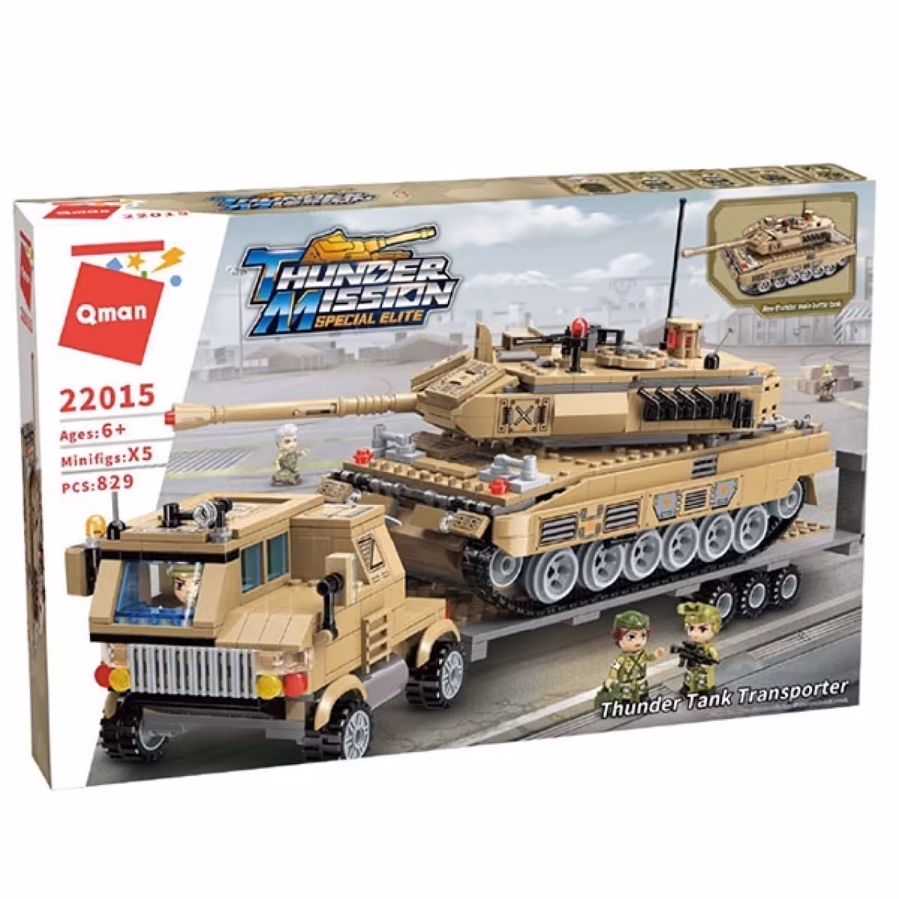 ساختنی کیومن مدل Thunder Mission کد 22015