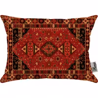 کاور کوسن مبل مخمل طرح سنتی سایز 33 در 47 مدل C2-10455 شرکت رنس