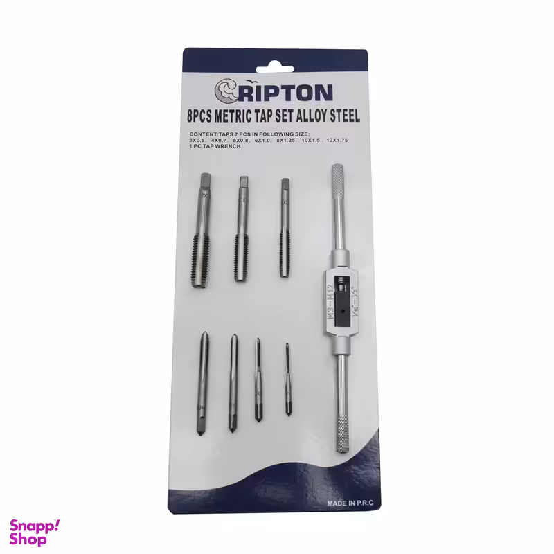 قلاویز دستی کریپتون مدل YP-8PCS مجموعه 8 عددی