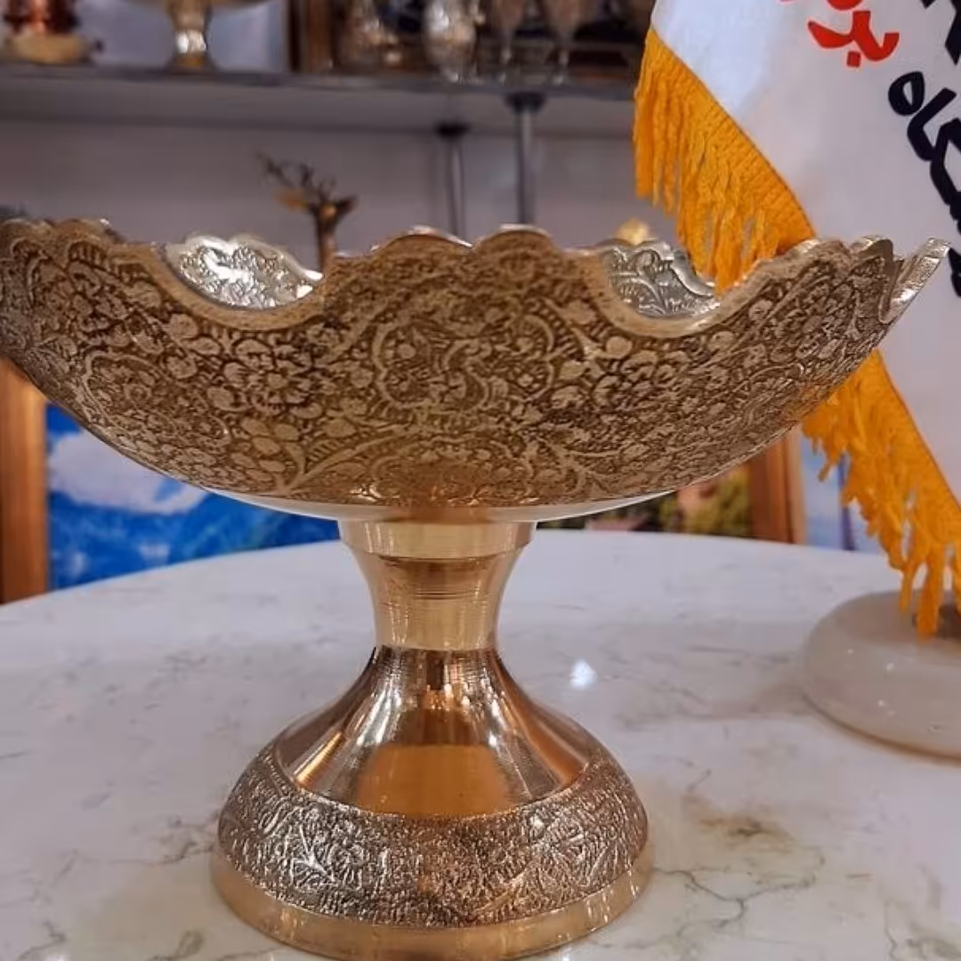 کاسه آجیل خوری برنز هندی  