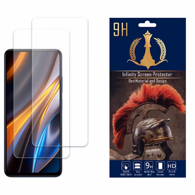 محافظ صفحه نمایش اینفینیتی مدل NANOمناسب برای شیائومی Poco X4 GT بسته دو عددی