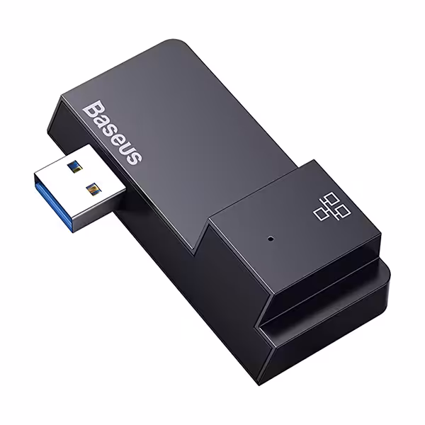 هاب آداپتور بیسوس 3 پورت مدل CAHUB-FP01