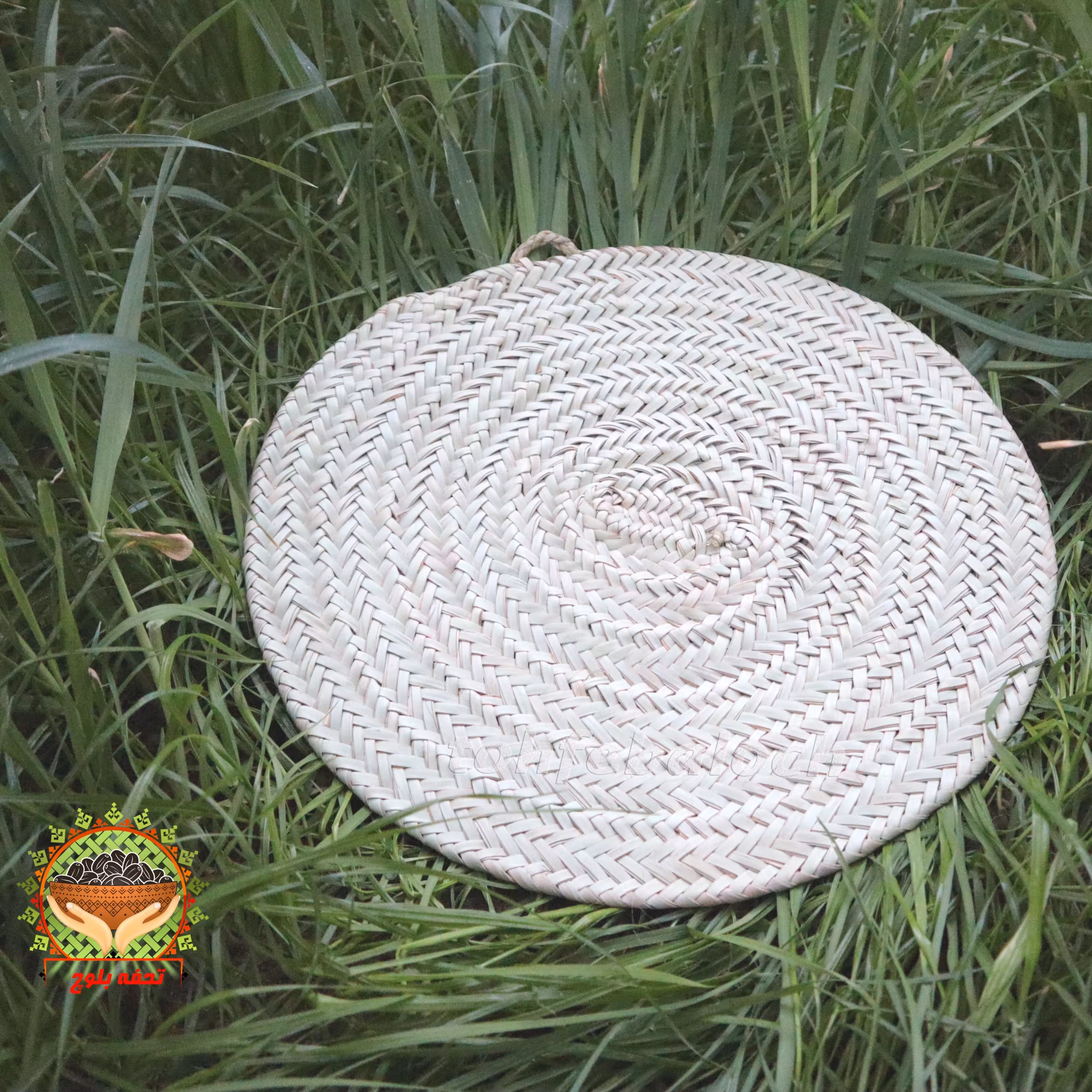 پک 2 عددی زیرقابلمه و زیربشقابی حصیری