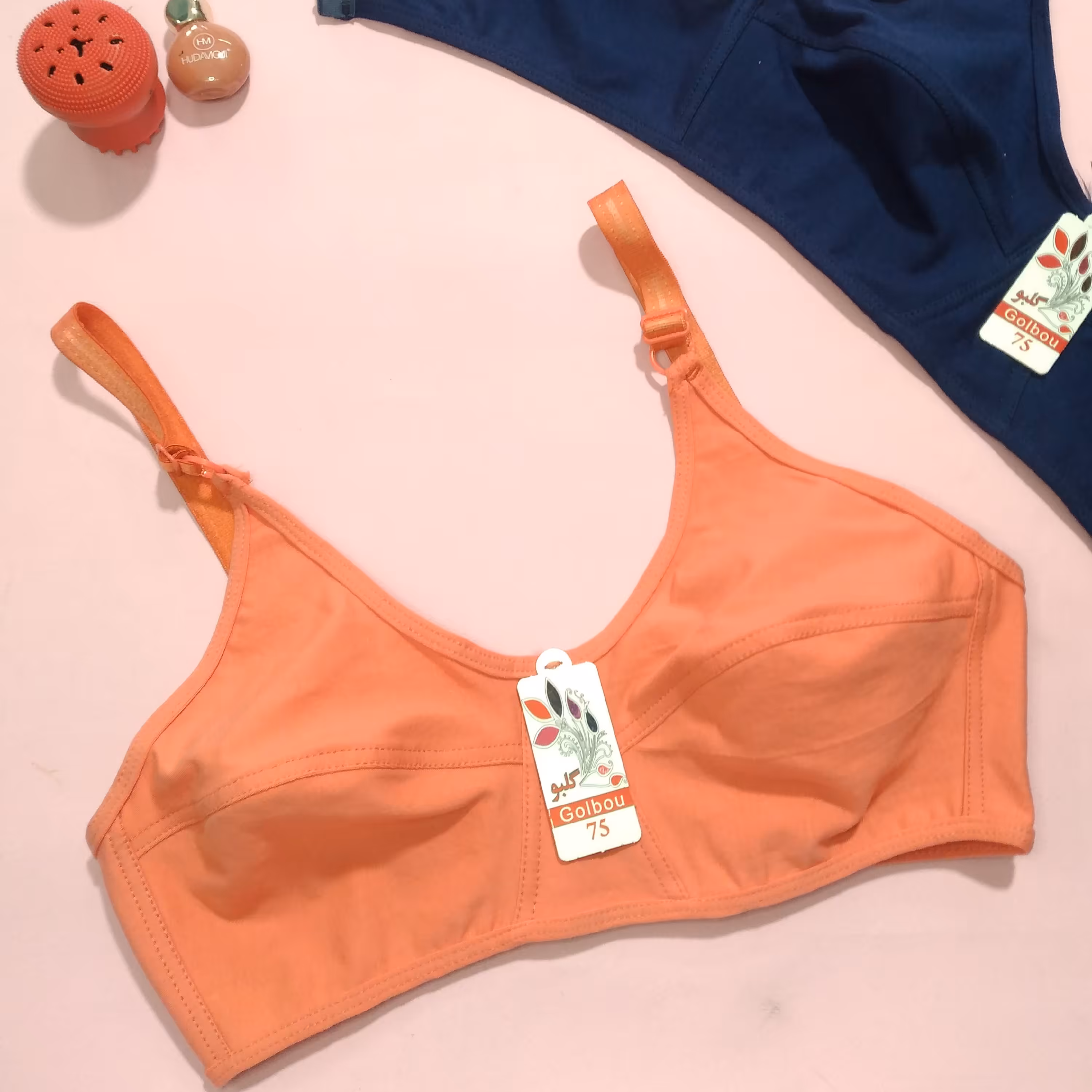 سوتین نخی کشی زنانه،نرم و خنک و مناسب فصل تابستان،بدون فنرواسفنج