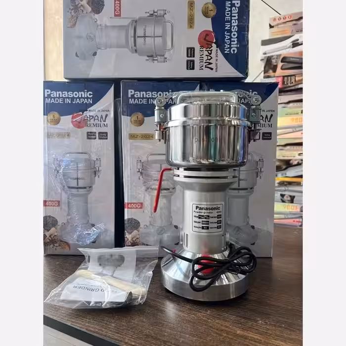آسیاب 400 گرمی نیمه صنعتی پاناسونیک ساخت ژاپن حک شده