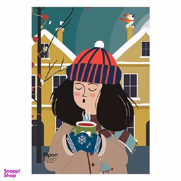 دفتر مشق 60 برگ الیپون کد 2201239