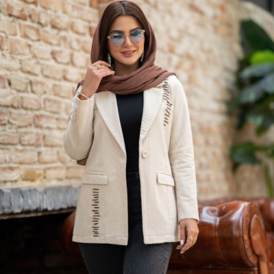 مانتو کتی کتان جذاب