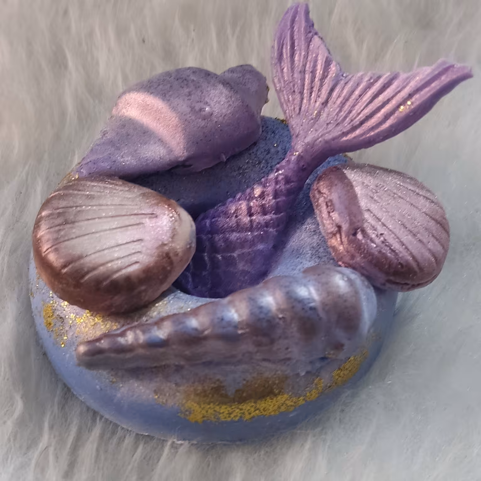 صابون تزیینی دونات دریایی