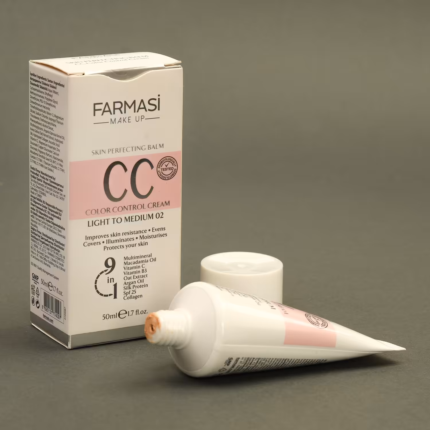 کرم پودر سی سی کرم فارماسی اصلی شماره 1 و 2 و 3 