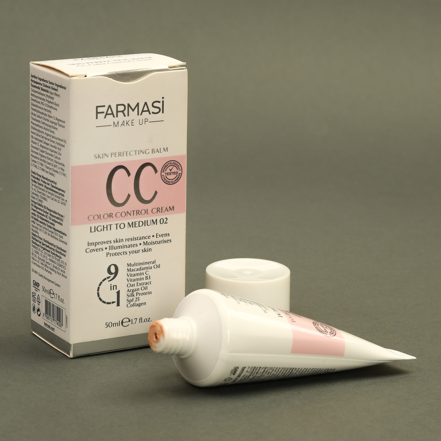 کرم پودر سی سی کرم فارماسی اصلی شماره 1 و 2 و 3
