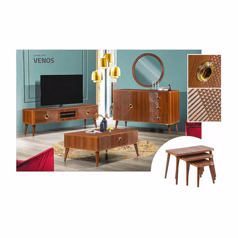 ست جلومبلی و میز تلویزیون ونوس