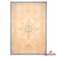 فرش ساوین کد 7288 کرم