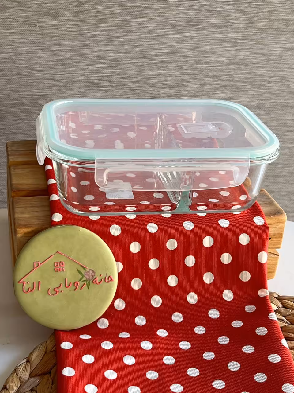 ظرف نگهدارنده غذا دو قسمتی کد 53-66
